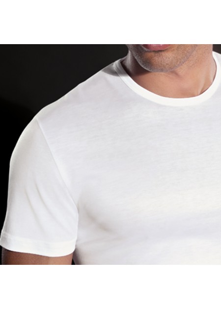 PEROFIL T-SHIRT GIROCOLLO FILO DI SCOZIA